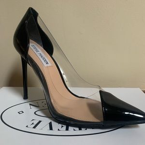 Brand New Black PVC Pumps